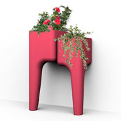 KIGA kitchen garden table S - Red - Hurbz